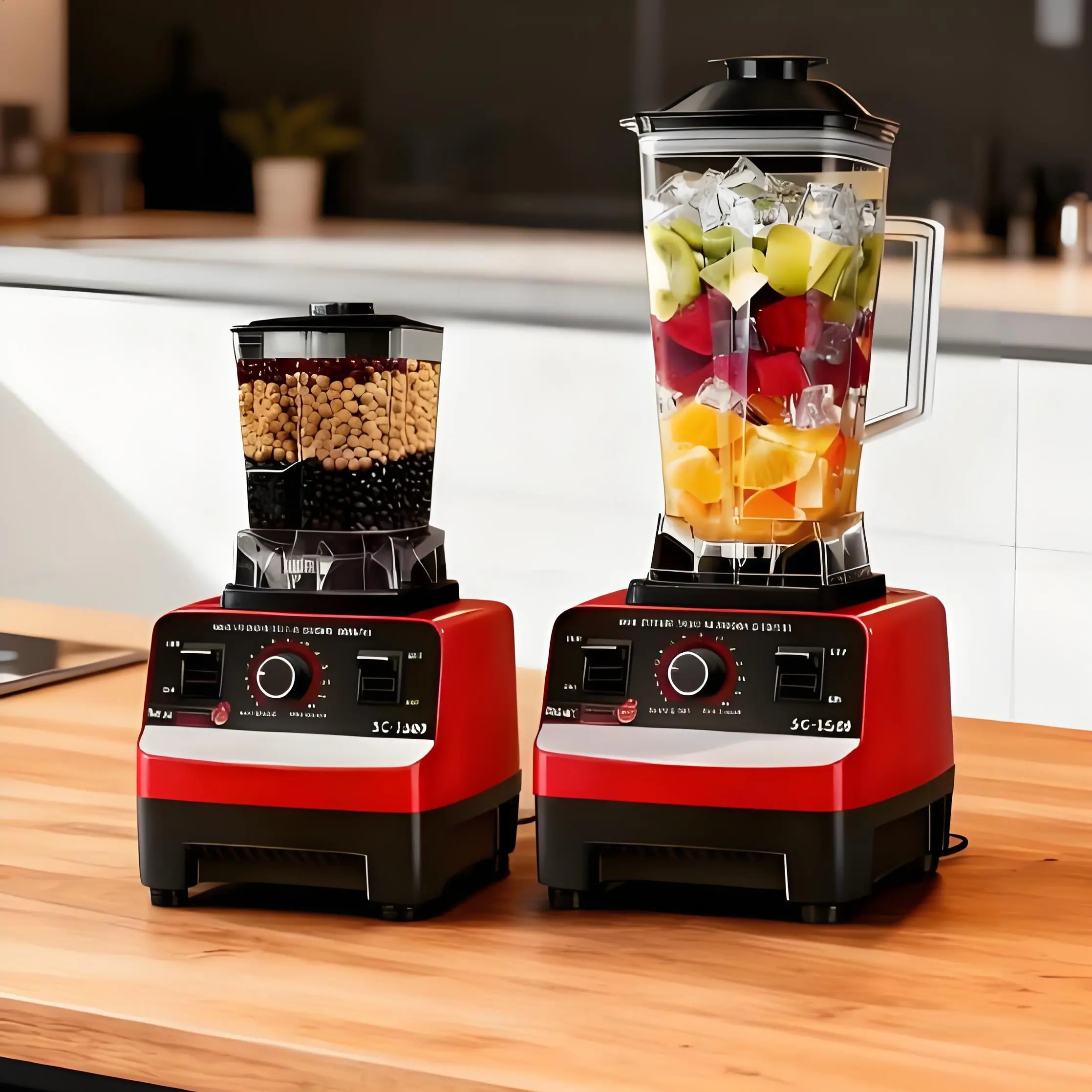 Compact Personal Tabletop Blender - BPA-Free Food-Safe Kitchen Appliance, Multifunctional Juice Tool for Smoothies & Milk Shakes, Food Processor with 6 Free Gifts, Rinse-Clean & Dishwasher-Safe Jar Fits Busy Mornings