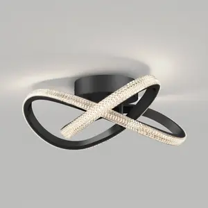 Morgan modern LED flush mount light 5 CCT