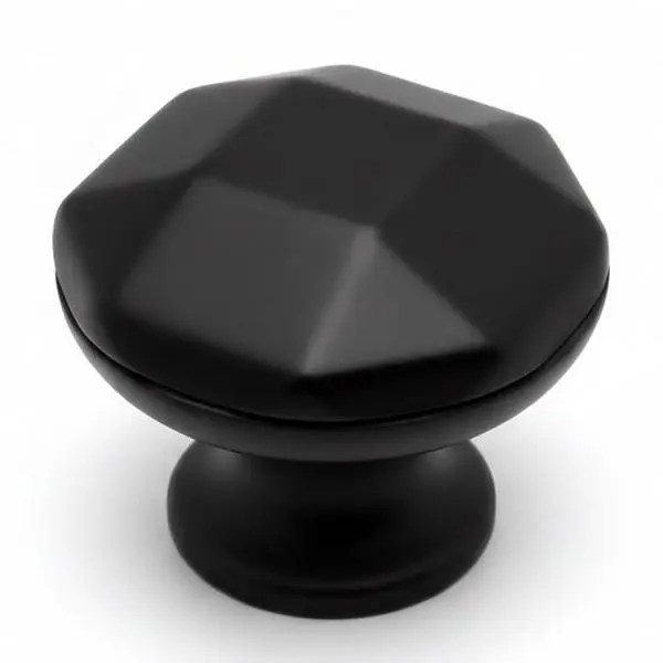 Cosmas 4562FB Flat Black Cabinet Knob