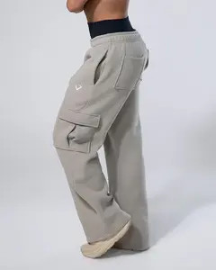 Royalty Cargo Sweats Beige