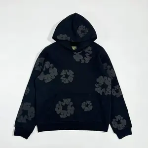 Unisex Fashionable Foam Cotton Printed Hoodie & Sports Suit Classic European and American Style | Comfortable and Durable Versatile for Multiple Occasions & All Seasons