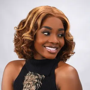 DULTEV 5x5 Lace Closure Wigs Human Hair Curly Wig Human Hair Pre Plucked Deep Wave Wigs For Women