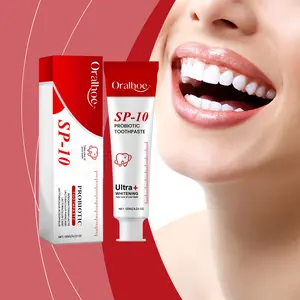 Probiotic Whitening Toothpaste: Visible Results in 7 Days, Professional Stain Remover & Long-Lasting Mint Freshness Oral