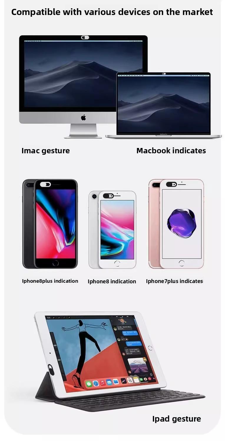 New Privacy Screen Protector for Front Camera on Mobile Phones Tablets Laptops Universal Compatibility Easy Installation Enhanced Privacy
