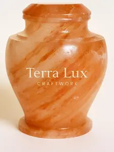 4x4x6 Inch, Himalayan Salt Biodegradable Urn, Extra Small Pet, Child Cremation