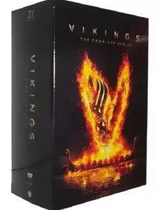 VIKINGS Complete Series DVD Set - Seasons 1-6 (Part 1 and Part 2), DVD Format