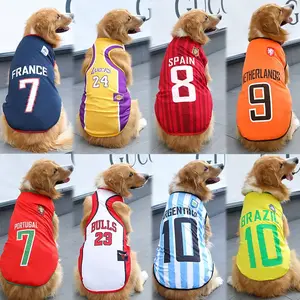 Spring & Summer Pet Apparel for Small, Medium & Large Breeds – Golden Retrievers, Dogs & Cats | Breathable mesh fabric dog sportswear 2026 FIFA World Cup USA-Canada-Mexico Pet Jerseys & Pet Soccer Kits