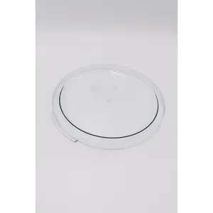 Ghost Bucket Lid - Clear Plastic Lid for Easy Spill Prevention while Moving Buckets by Hand or with Bucket Dollies