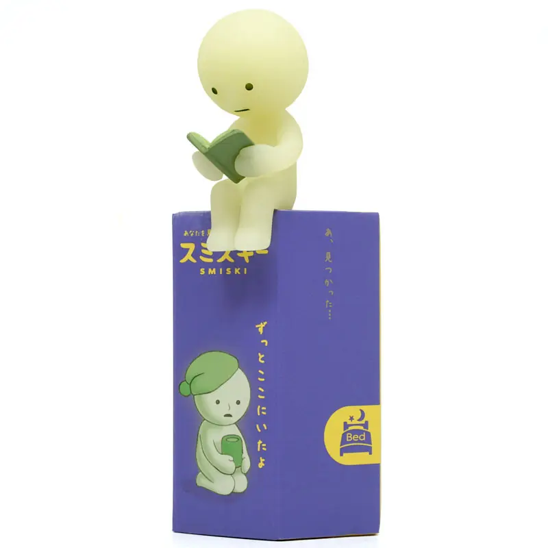 Smiski Mini Glow Figure Blind Box - Bed Series, Collectible Figurine for Unique Gifts