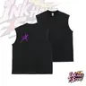 *JoJo's Bizarre Adventure* Purple Star Joestar Family Emblem - 100% Cotton Sleeveless Retro Wash Tank Top