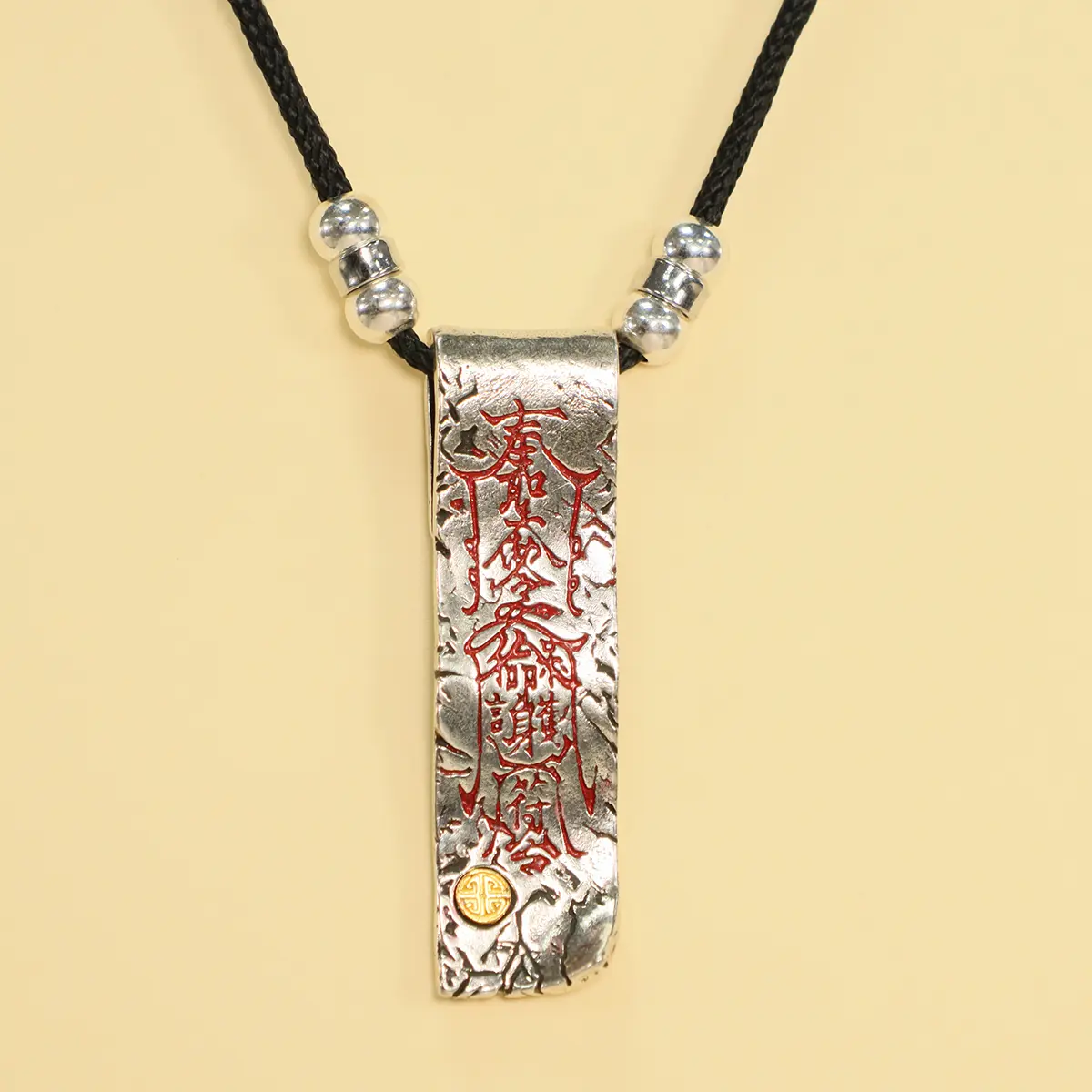 Rustic Crafted Handmade Stress Relief Charm Necklace - Unisex Spiritual Gift with 8 Trigrams Cultural Protection Symbol, Inner Peace Promoter, DIY Beading & Jewelry Making Supplies