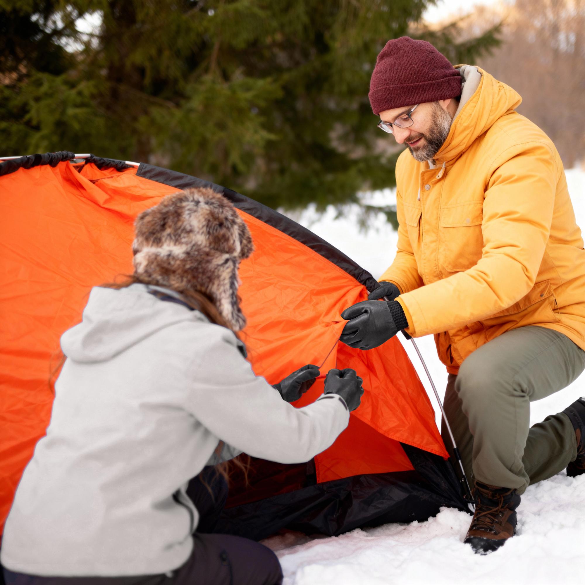 KAYGO KG160W Multi-Scene Non-Slip Winter Gloves (0°C~-5°C)｜For Work, Home Tasks, Camping, Snow Shoveling & Commuting｜Designed for Workers, Drivers, Campers & Commuters ｜Wrist Area Not Waterproof(No Touchscreen)