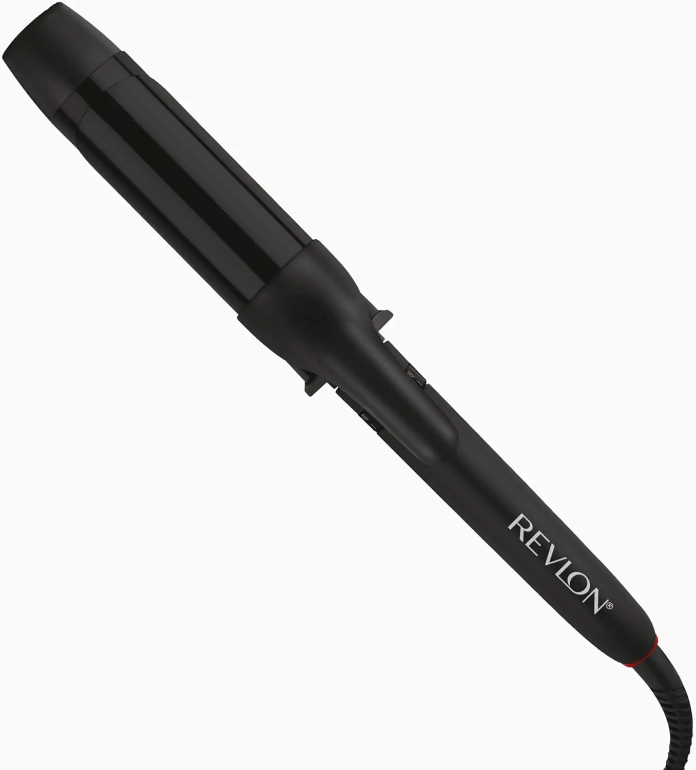 REVLON SmoothStay 1.5" Coconut Oil Infused Curling Iron | Ceramic Curling Iron with Tourmaline Ionic Technology, Loose Soft Curls, Enhanced Shine, Reduced Frizz, Dual Voltage