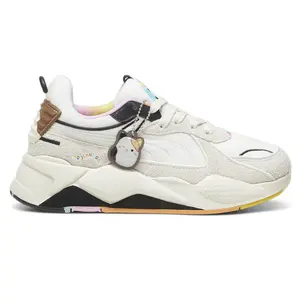 PUMA Womens X Squishmallow Rs X Lace Up Sneakers Shoes Casual - Off White