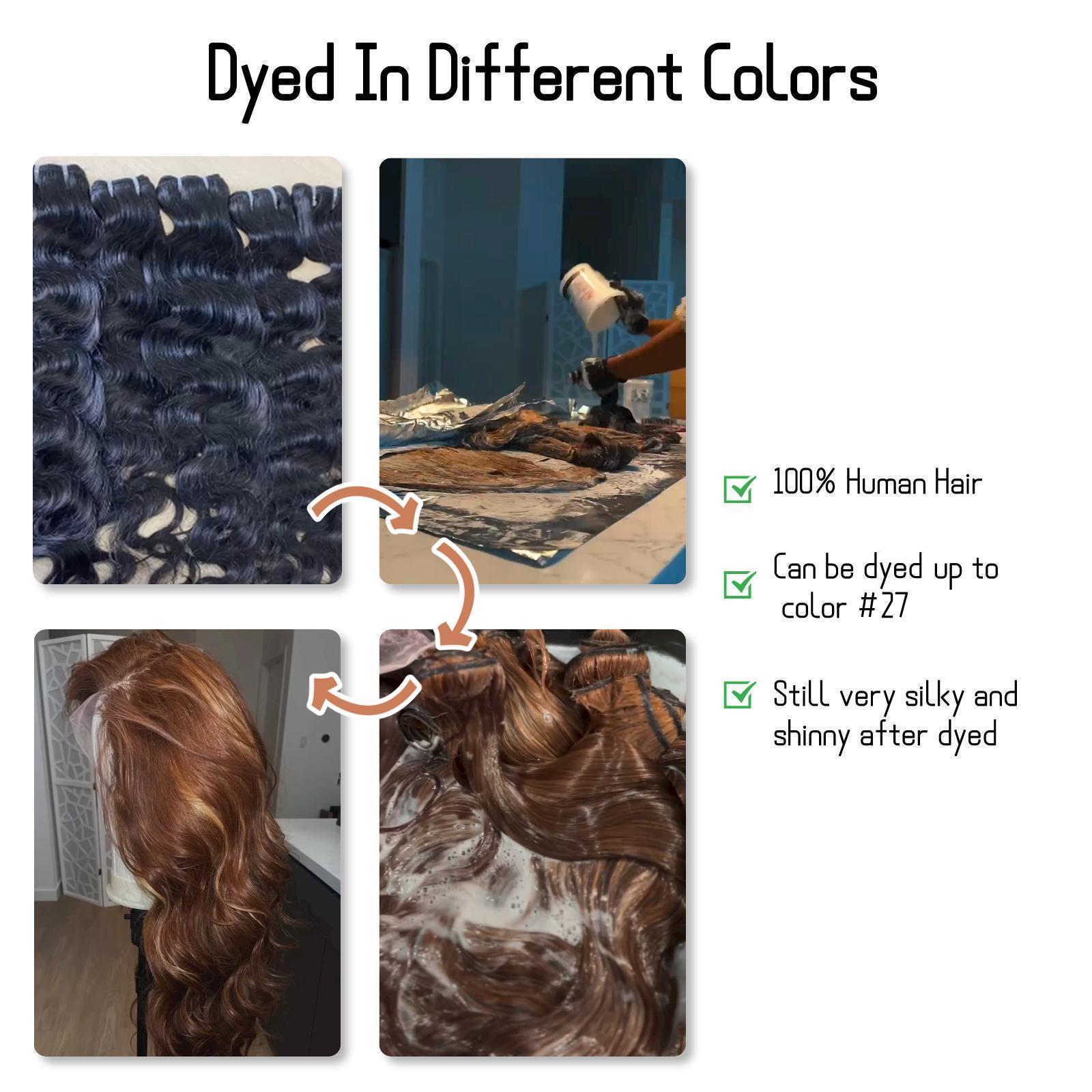 [Wequeen] Budget Friendly 10A Grade 12"-30" Brazilian Virgin 100% Human Hair Body Wave Burmese Curly Straight Deep Wavy Quick Weave Sew in/Glue in Viral Hair Bundles