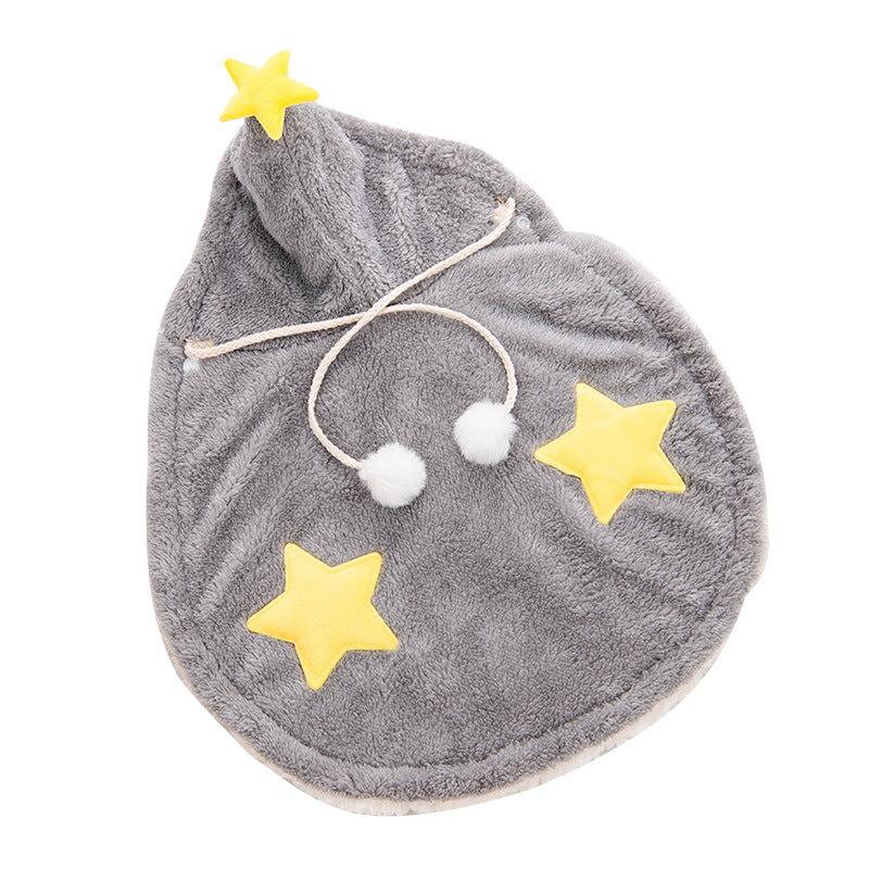 Puppy Cloak Nightgown For Autumn And Winter Plus Velvet Thickening