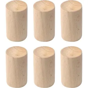 6-Piece Essential Oil Wooden Aroma Diffuser Set – Natural Fragrance for Home & Car, Perfect for Relaxation & Fresh Air