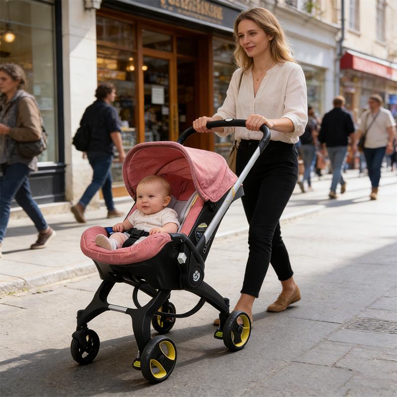 (No Base)Baby Stroller with Free Bag ,Newborn Stroller,Foldable Stroller Legs,Equipped with Chest Clip,One-Click Contraction Function,Alloy Metal Material,4-wheel Travel Toddler Stroller (No Base)Baby Stroller with Free Bag ,Newborn Stroller,Foldable Stroller Legs,Equipped with Chest Clip,One-Click Contraction Function,Alloy Metal Material,4-wheel Travel Toddler Stroller