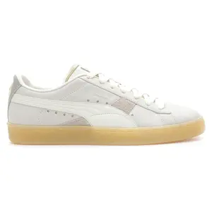 PUMA Mens Suede Ain't Broke Lace Up Sneakers Shoes Casual - Off White