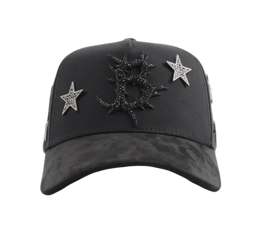 EL BARBAS HATS DARK NEBULA BLACK SNAPBACK HAT ONLY! BARDARKNEBULA