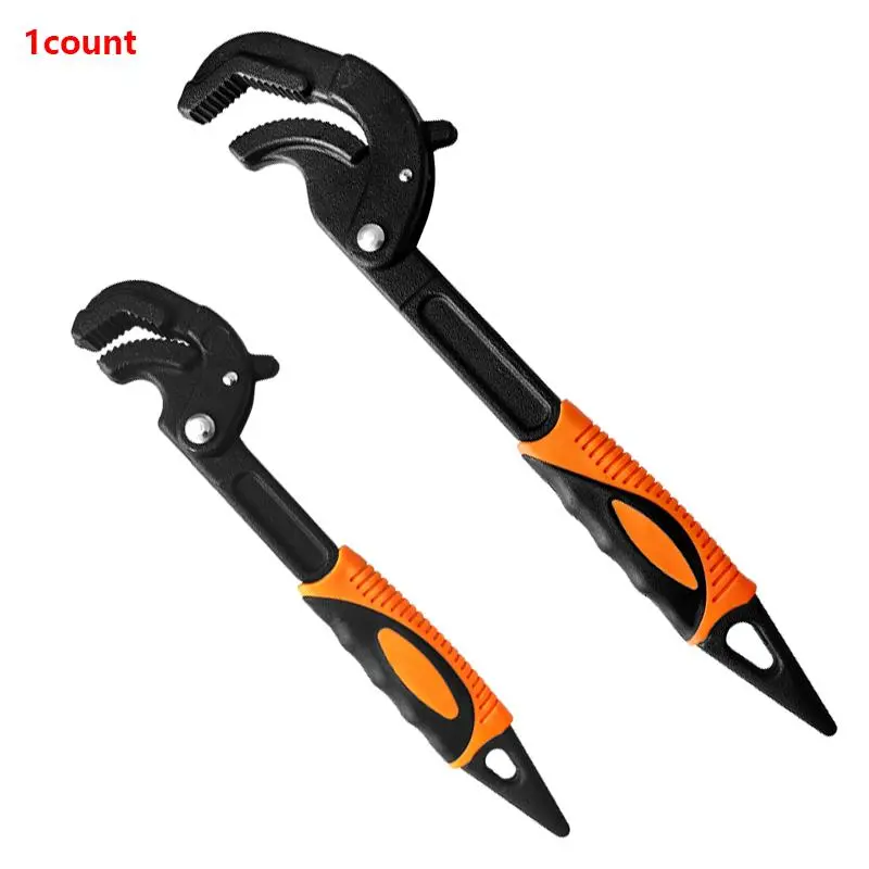 Multifunctional Self-Tightening Quick-Open Wrench - Lightweight and Compact Portable Hand Tool Kit with Durable Materials, Ergonomic Grip, Self-Tightening Mechanism for Home Maintenance, Car Repair Tools