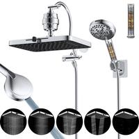 Chrome + + 20 Stage Shower Filter set