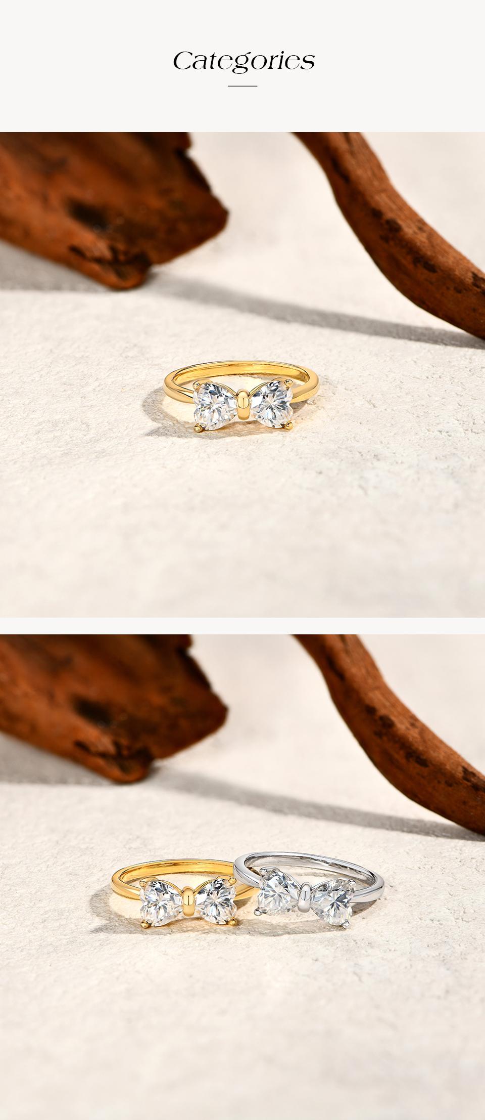 ATTA GEMS Classic D VVS1 Color Heart Cut 1.6CT Synthetic Moissanite Ring for Women Adult 925 Sterling Silver Rings Engagement Wedding Jewelry Gift R265 SpringStatements