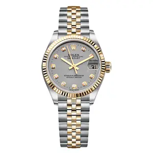 Rolex Datejust 31mm Two-Tone 18k Gold & Steel Custom Grey Dial 68273 WHP040923