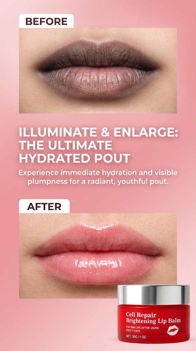 NovacaraX Lip Brightening Balm – Unisex Formula for Dark Lips, Smoker’s Lips & Pigmentation – Softening, Moisturizing & Long-Lasting Protection