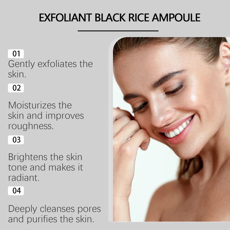Black Rice Glow Exfoliating Essence Gentle Skin Reset Smooth Soft Radiant Look