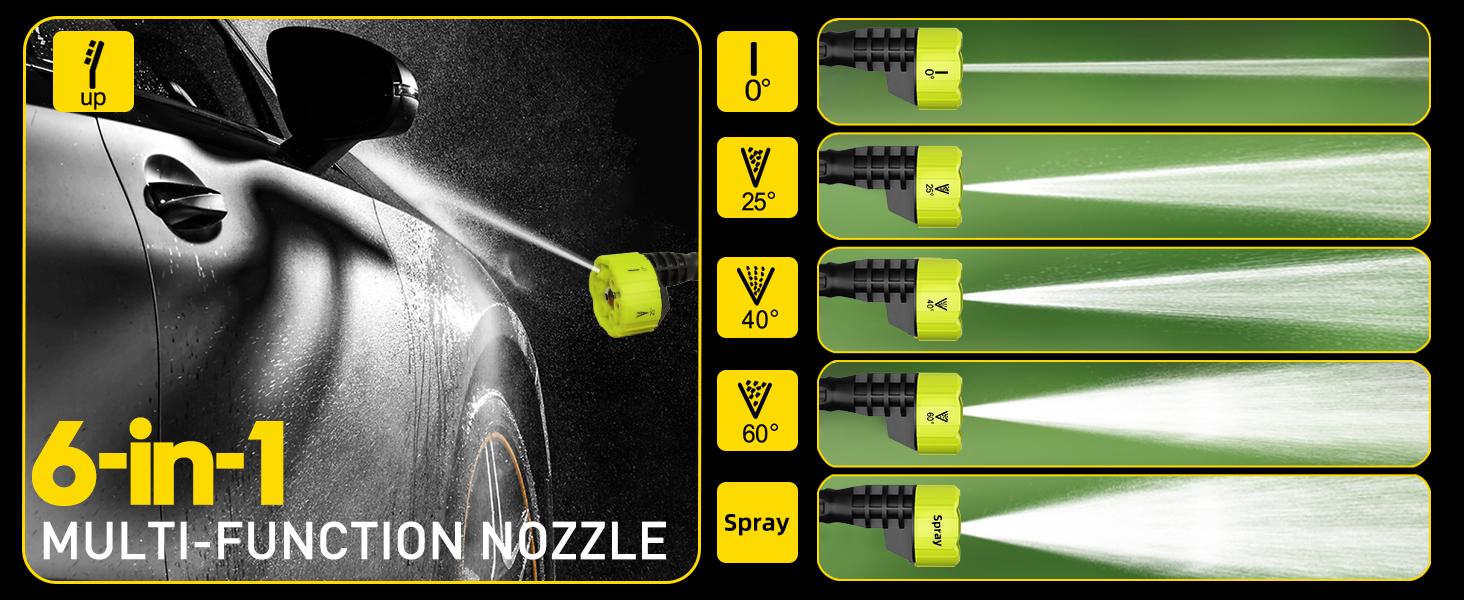 SEESE Cordless Pressure Washer and Single Port Charger Base, Bottle Portable Washer for Car,Home Cleaning & Garden Watering  Holiday gifts