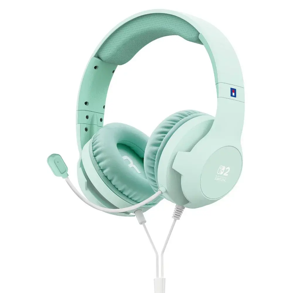 HORI Nintendo Switch 2 Gaming Headset (Wired) - Cozy Green
