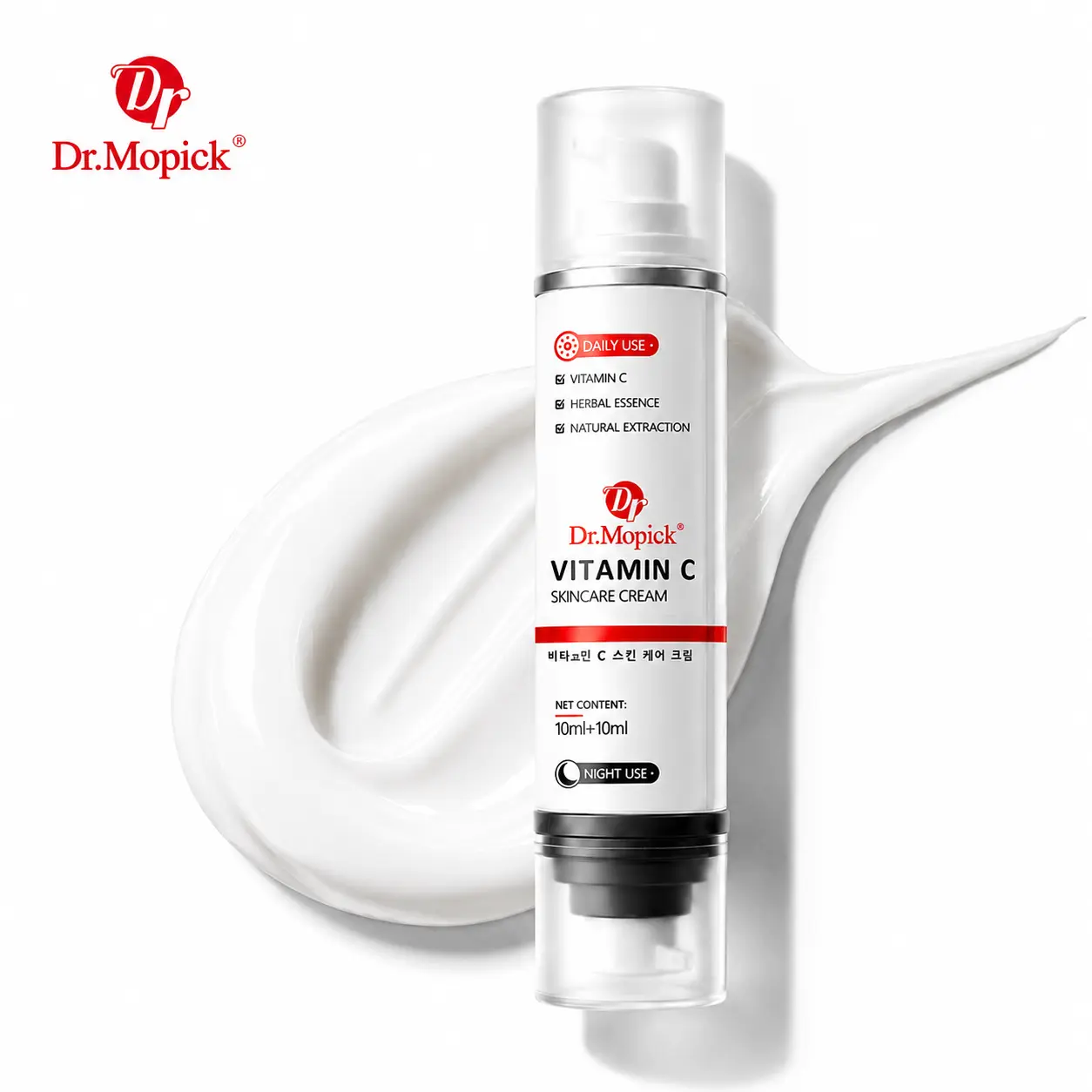 Dr.Mopick Pore+Dark Spot Brightening Facial Moisturizer Cream - Niacinamide, Tranexamic Acid (TXA), Pore Minimizer, Non-Irritating, Hydrating Face Care Product for Sensitive Skin, 20ml Dark Spot Remover for Fading, Moisturizers, Facial Moisturizing