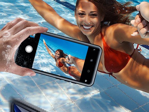 Temdan Designed for Samsung Galaxy S26Ultra/S26/S26Plus/S25Ultra/S25/S25Plus/S24Ultra/S24Plus/S24/S23Ultra/S22Ultra Case Waterproof, Built-in Lens & Screen Protector Military Shockproof Dropproof IP68 Underwater Full Body Phone Case-Black (2026)