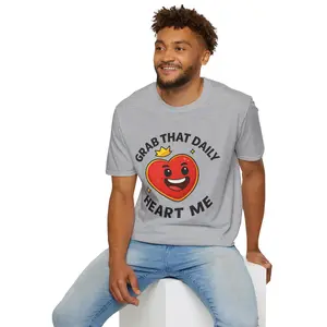 UNISEX ~ Daily Heart Me Reminder Tee | Grab Your Daily Heart Me| Inspired by TT Live Host Culture | Fan Club Tee | Live Host Tee