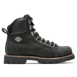 Harley-Davidson Footwear Mens Windon Motorcycle Casual Boots Ankle - Black Harley-Davidson Footwear Mens Windon Motorcycle Casual Boots Ankle - Black
