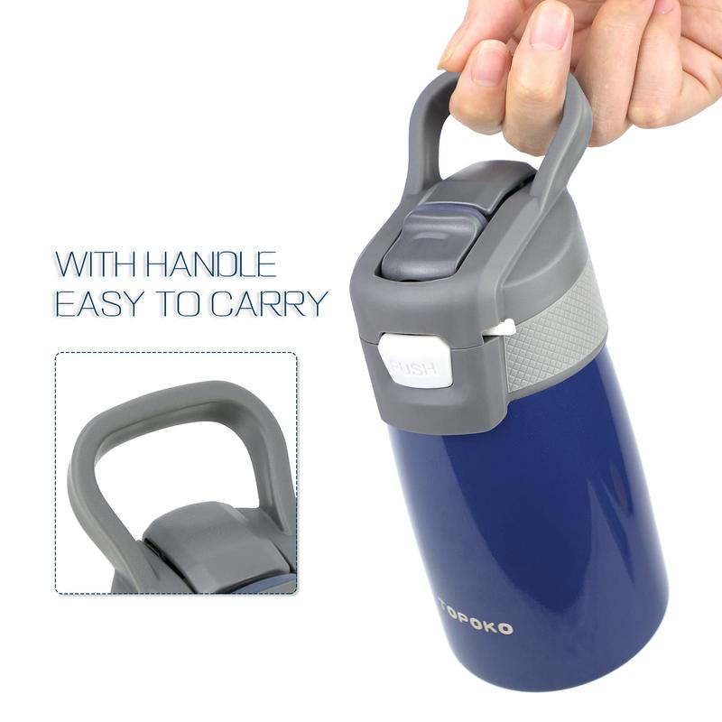 Keep Cold and Warm,Stainless Steel Kids Water Bottle Leak Proof BPA-Free Sports Bottle ,Thermoses ,universal bottlestraw Mug Tumbler