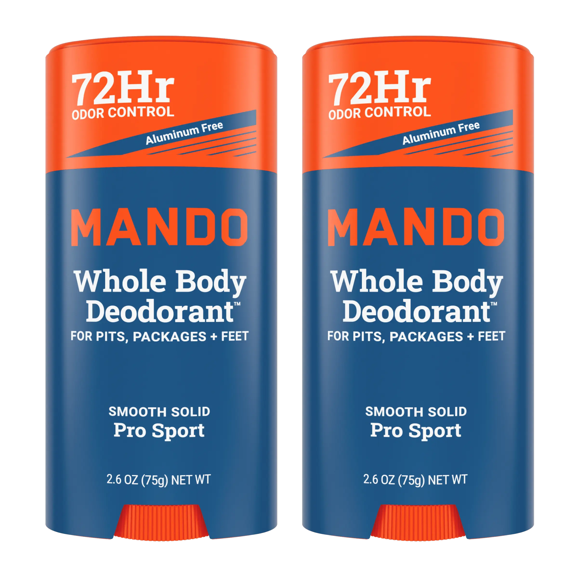 Mando Deodorant Whole Body Deodorant Multipack (for pits, private, feet, and beyond)