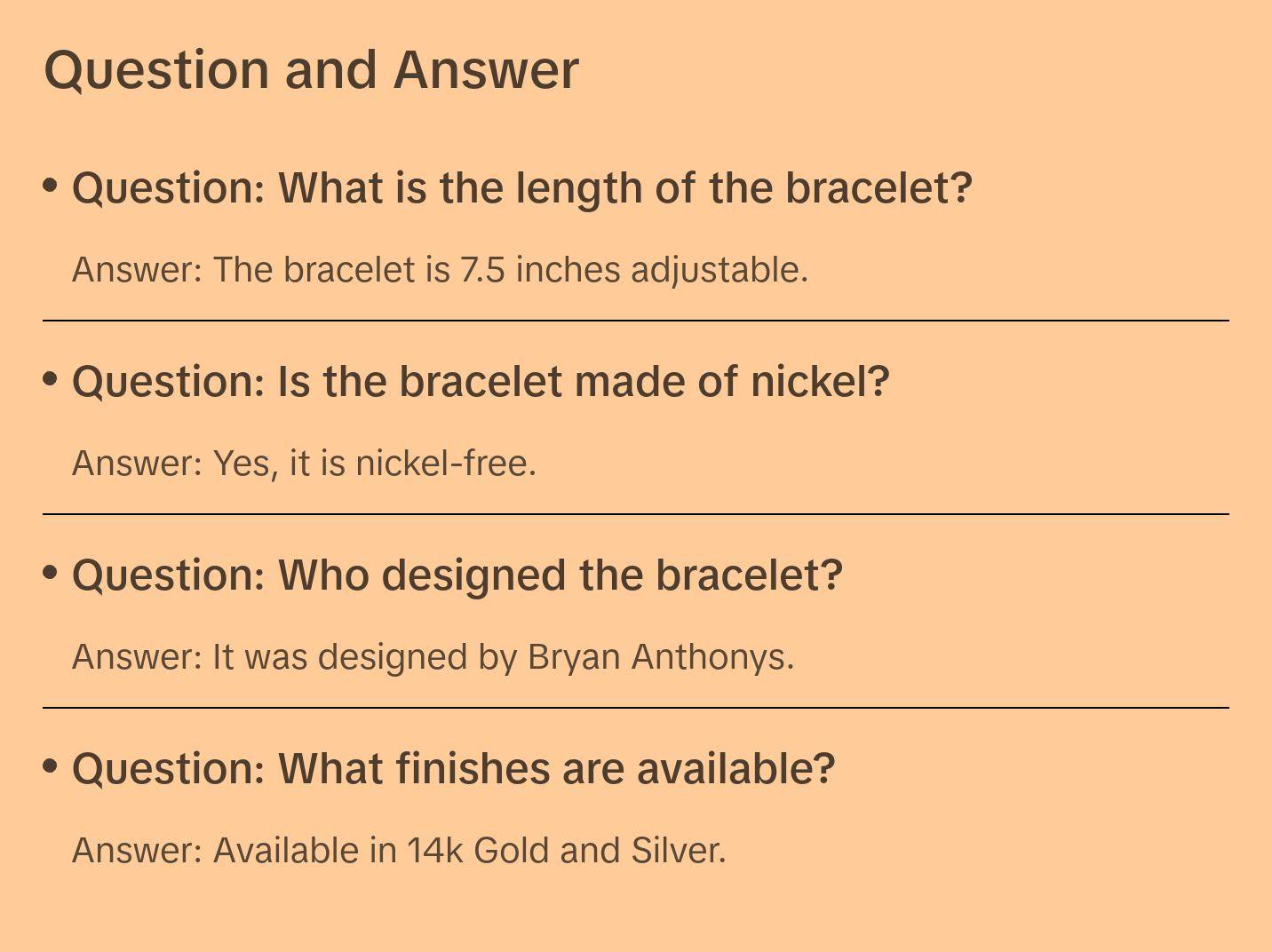 Just For Luck Wishbone Bracelet