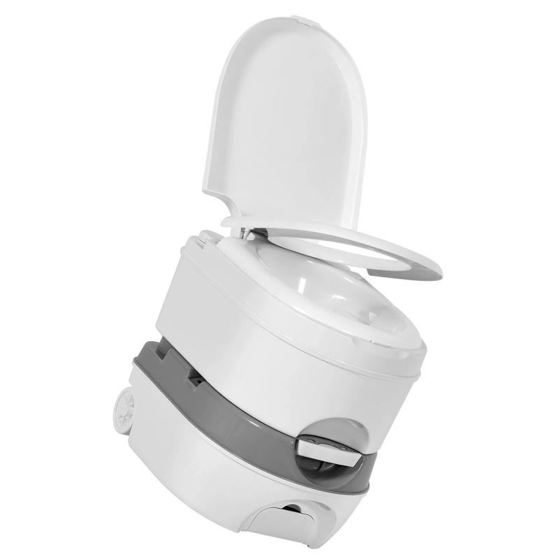 YITAMOTOR 6.34 Gallon Portable RV Toilet Camping Porta Potty with Paper Collection Handle Pump Leak-Proof for RV Travel Boat Trips Outdoors