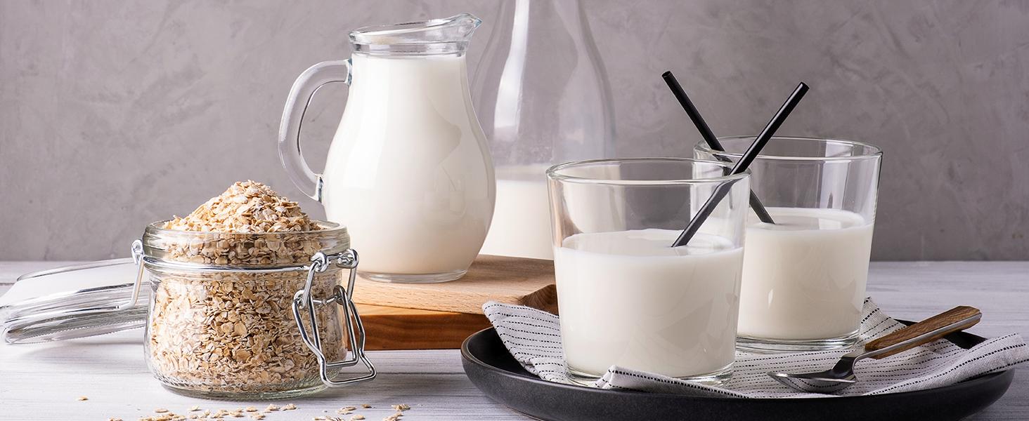 32oz Automatic Soy Machine for Homemade Almond, Oat, Coconut, Soy, Plant Based Milks, Delay Start/Keep Warm/Self-Cleaning