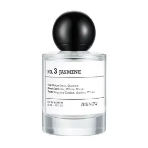 RISNOW NO.3 JASMINE Eau de Parfum | 50ml | Perfume for Women | Grapefruit & Quince & Jasmine & White Musk | Floral & Elegant Mother's Day Gift