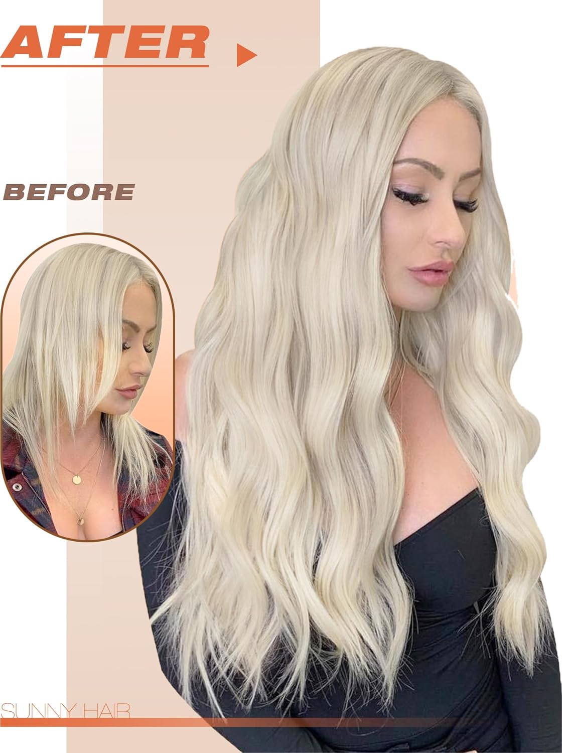 Sunny Tape 100% human hair tape natural look hairpiece Natural Straight Extensions 14inch-24inch 20 pcs 50g #TikTok SpringStatements Sunny Tape 100% human hair tape natural look hairpiece Natural Straight Extensions 14inch-24inch 20 pcs 50g #TikTok SpringStatements