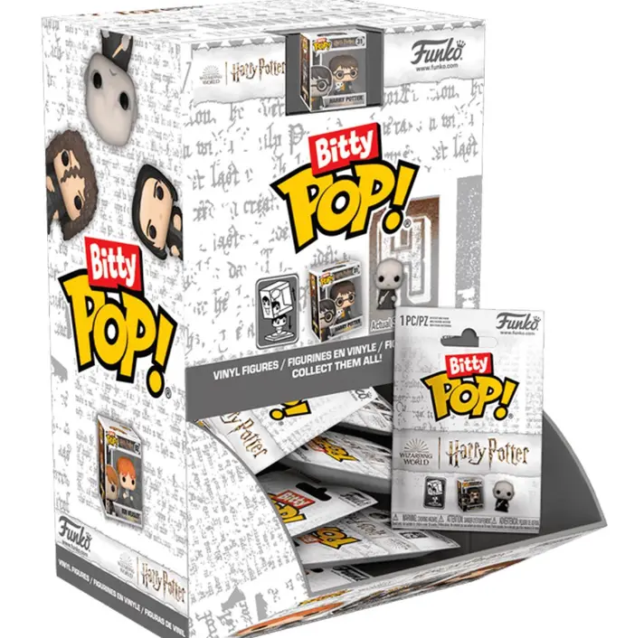 New Harry Potter Funko Bitty Pop! Mini-Figure Singles Blind Box - Collectible Figurines, Mystery Vinyl Figures, Wizarding World Characters, Vinyl Collectible