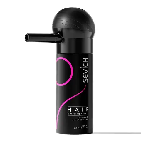 SEVICH Hair Thickening Fibers Set - Natural Plant-Based Haircare Formula, Seamless Blend, Full Coverage, Instant Thinning Area & Bald Spot Concealer, Professional Styling Powder for Summervibes
