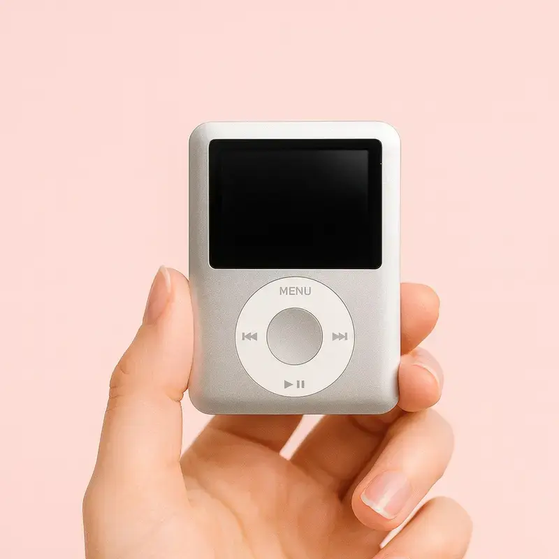 Retro MP3 & MP4 Music Player, Portable Audio Device for Personal Music Listening