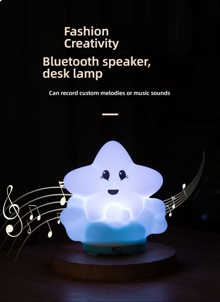 Cute Bluetooth Night Light with App Control - Stepless Dimming, Timer, Colorful Light, Bluetooth Music, Ideal for Sleep & Gift Giving, Perfect for Kids and Bedrooms
