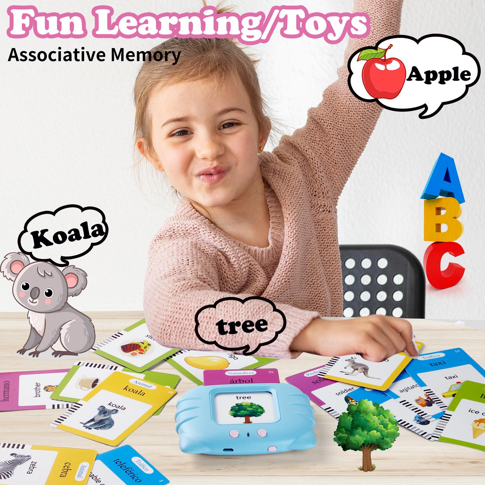 Talking Flash Card Toy for Kids with 224 Sight Words - Educational