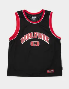 BROOKLYN CLOTH Worldwide Mens Mesh Basketball Jersey