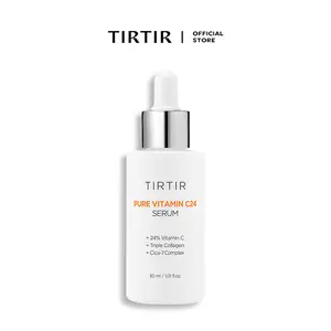 [TIRTIR Official] Pure Vitamin C24 Serum - Brighten Skin Tones, Korean Skin Care,  Hydrating Radiance Repairing Dark Spots, Cica-7 Complex Soothes Irritation & Redness, Triple Collagen Improve skin Elasticity, Oil-based Serum